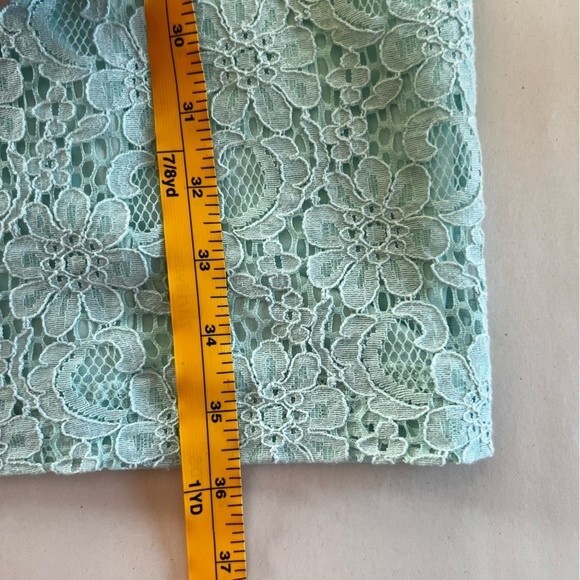 Lauren Ralph Lauren Lace Midi Dress‎ Sleeveless Sheath SZ 8 - Picture 12 of 14